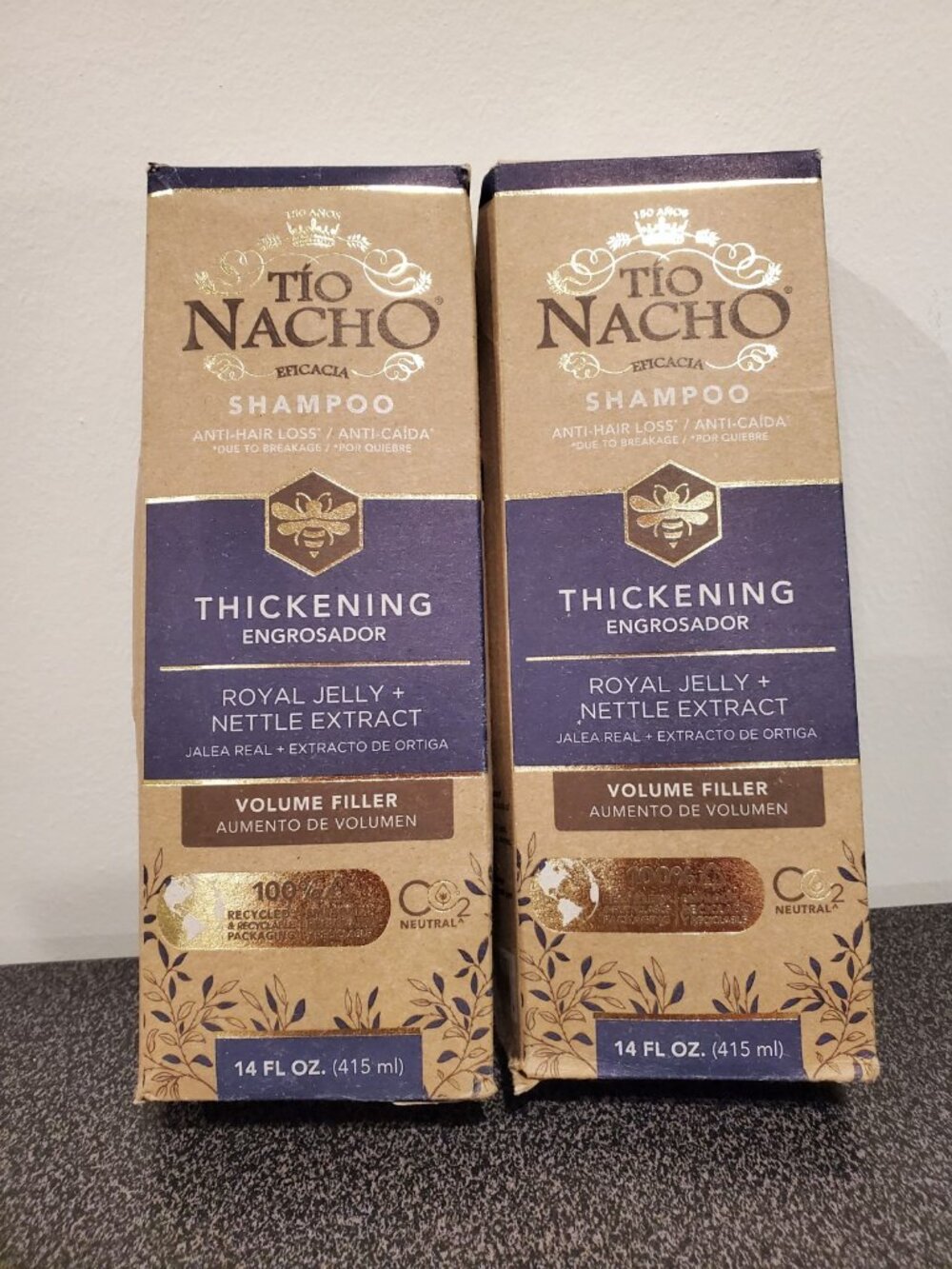 Tio Nacho Thickening Shampoo with Royal Jelly & Nettle Extract 14 FL OZ